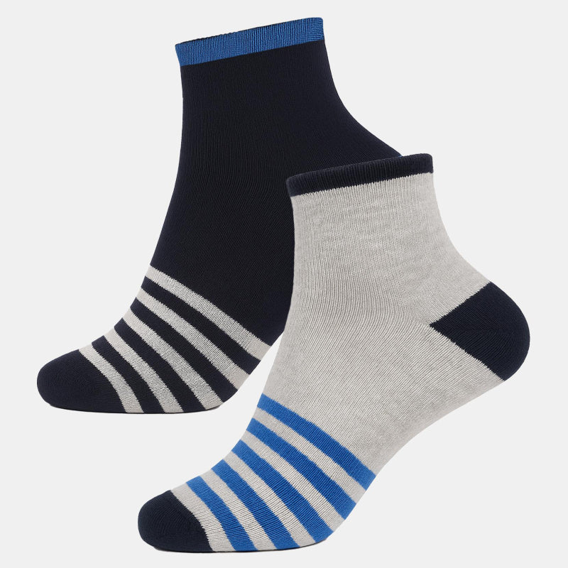 Bodycare Mens Cotton Blend Men's Ankle Length Socks Pack of 2 Soft, Breathable & Stretchable  Comfortable  Durable, Easy Wash & Multipurpose Use for Office, Gym, Sports & Casual Outfits