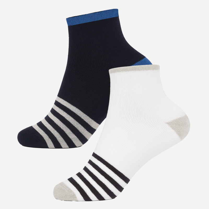 Bodycare Mens Cotton Blend Men's Ankle Length Socks Pack of 2 Soft, Breathable & Stretchable  Comfortable  Durable, Easy Wash & Multipurpose Use for Office, Gym, Sports & Casual Outfits