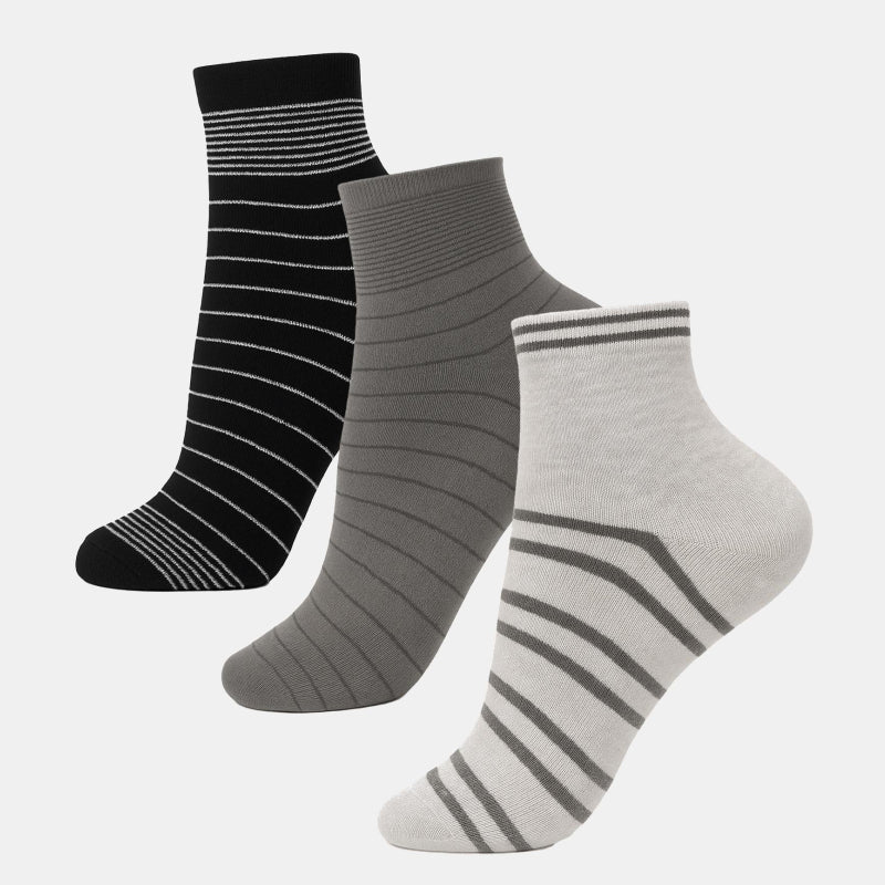 Bodycare Mens Cotton Blend Men's Ankle Length Socks Pack of 3 Soft, Breathable & Stretchable  Comfortable  Durable, Easy Wash & Multipurpose Use for Office, Gym, Sports & Casual Outfits