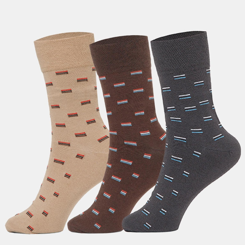 Bodycare Mens Socks Pack Of 3 - Multicolor