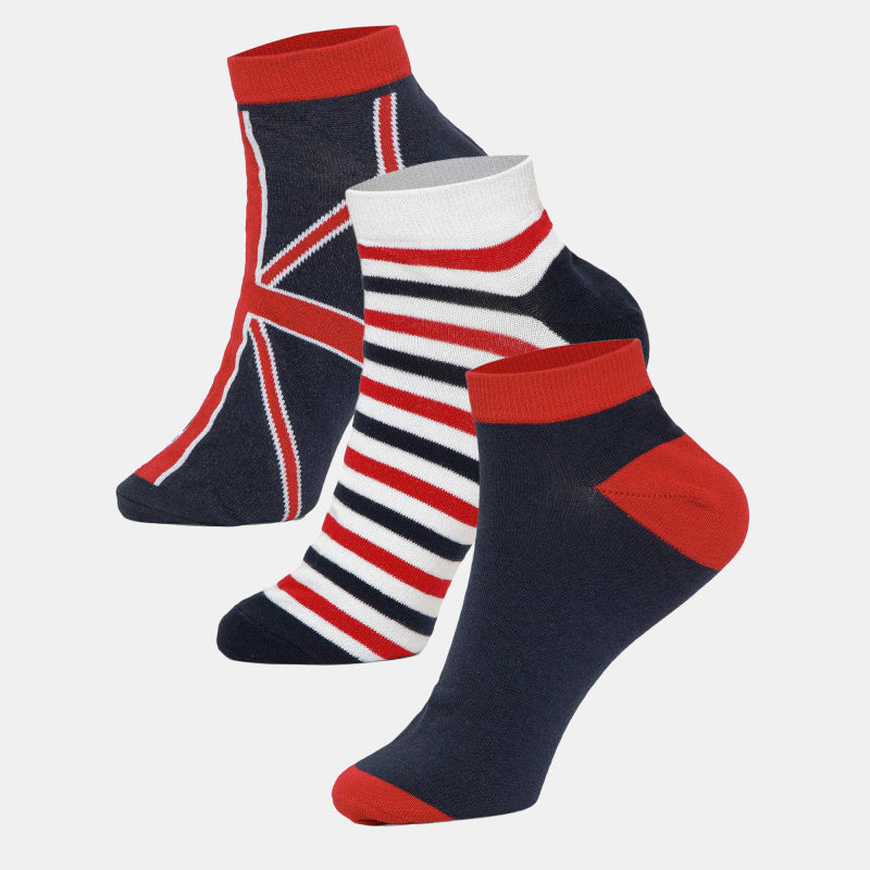 BODYCARE Mens Cotton Blend Men's Short Length Socks Pack of 3 Soft, Breathable & Stretchable  Comfortable  Durable, Easy Wash Multipurpose Socks for Sports, Gym, Travel & Casual Outfits