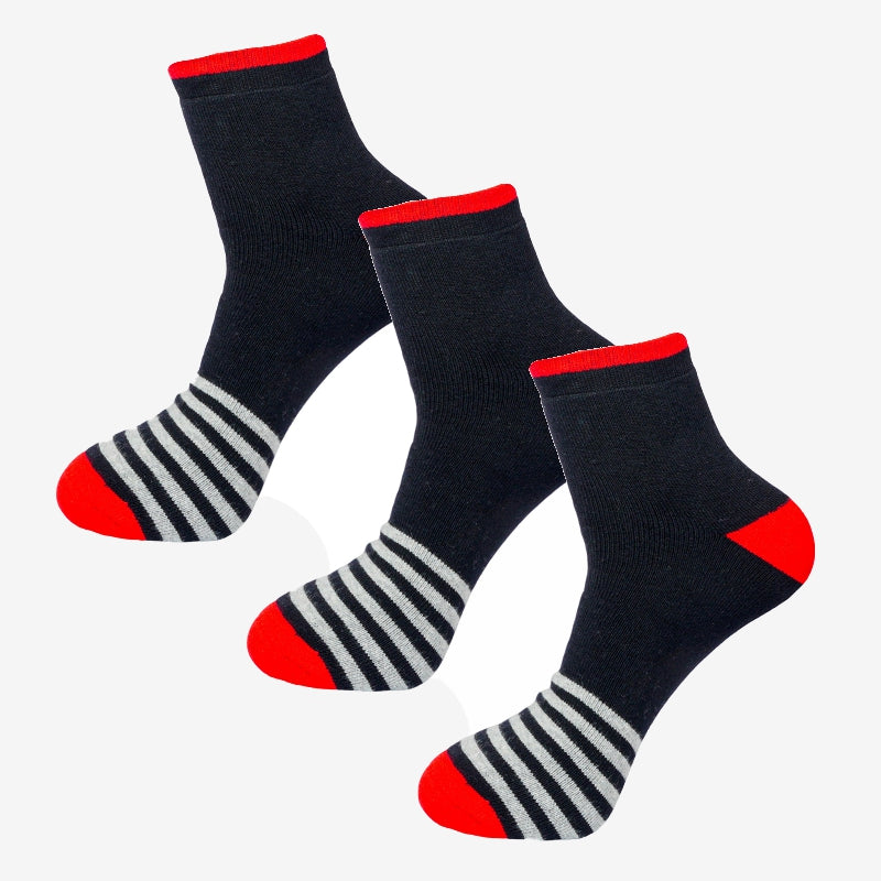 Bodycare Mens Ankle Length Socks Pack Of 3