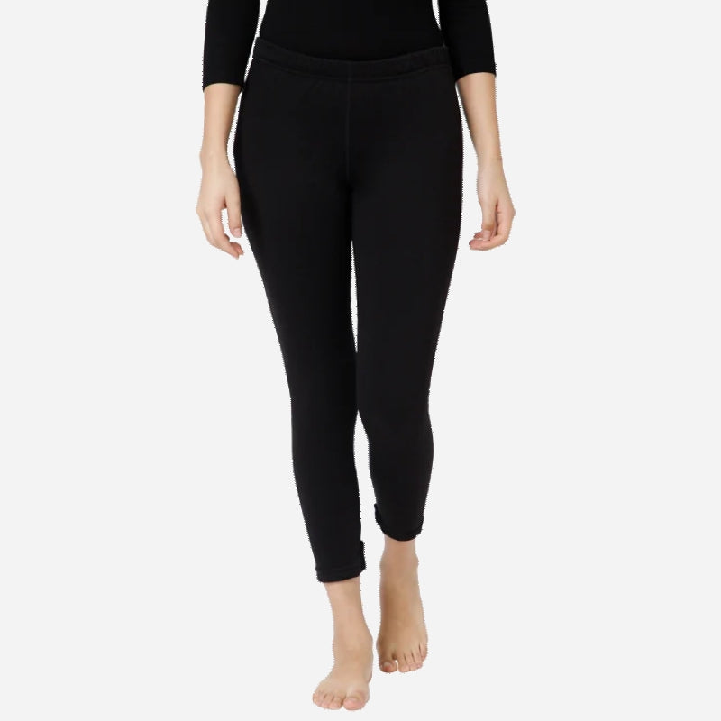 Gold+ Bodycare Heat MAX Women Fleece Thermal Lower Solid (Pack of 1)