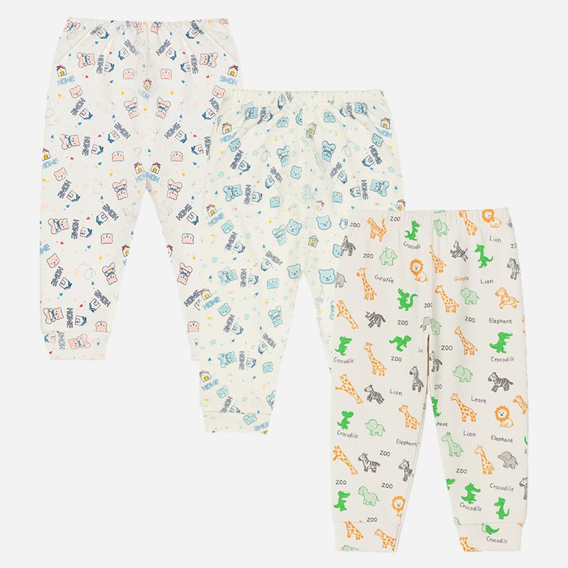 Bodycare Unisex Printed Pajami Pack Of 3