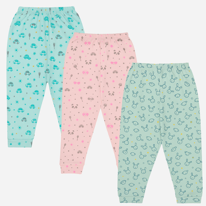 Bodycare Baby All Over Print Pajami Pack Of 3