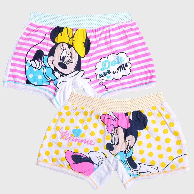 Bodycare Minnie & Friends Boyshorts Solid | Lycra Waistband | Pack Of 2