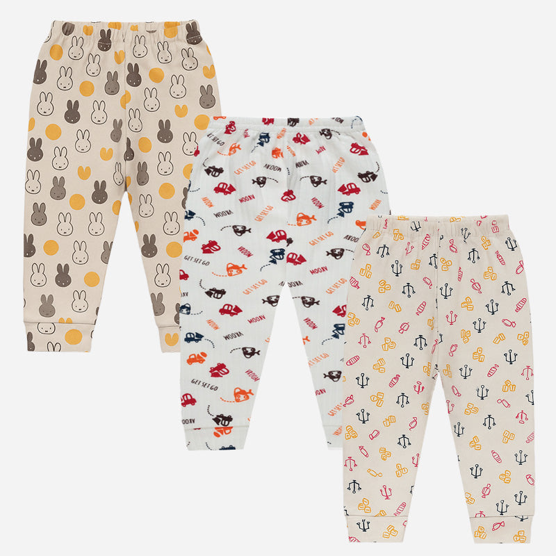 Bodycare Unisex Pajami Solid Pack Of 3