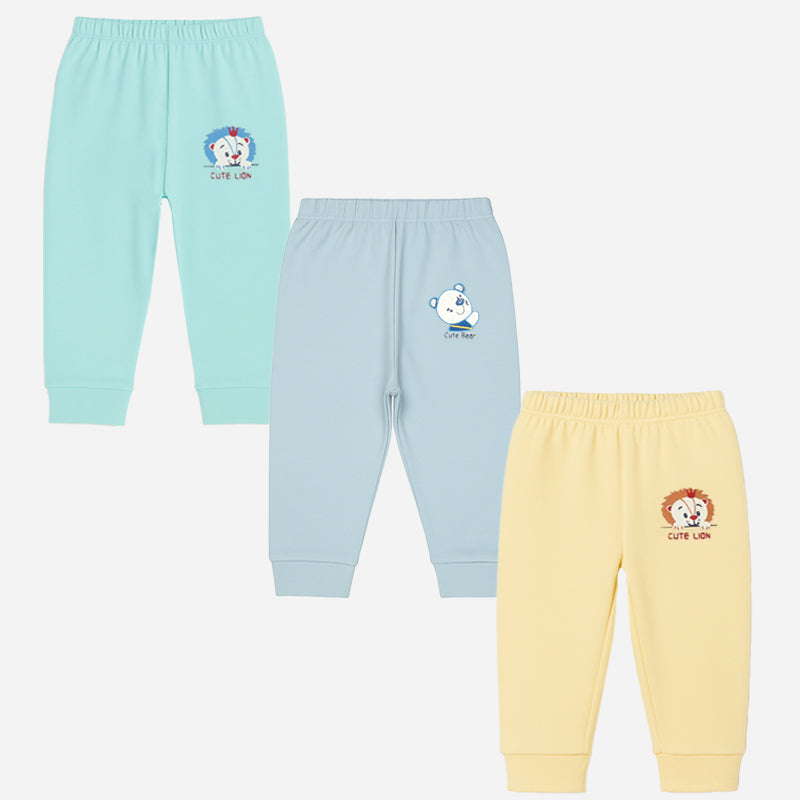 Bodycare Unisex Solid Pajami Pack Of 3